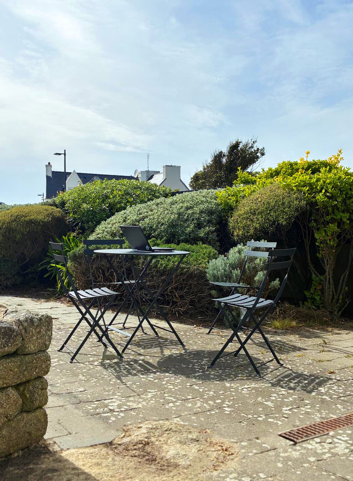 An Ti Du, view from the garden
